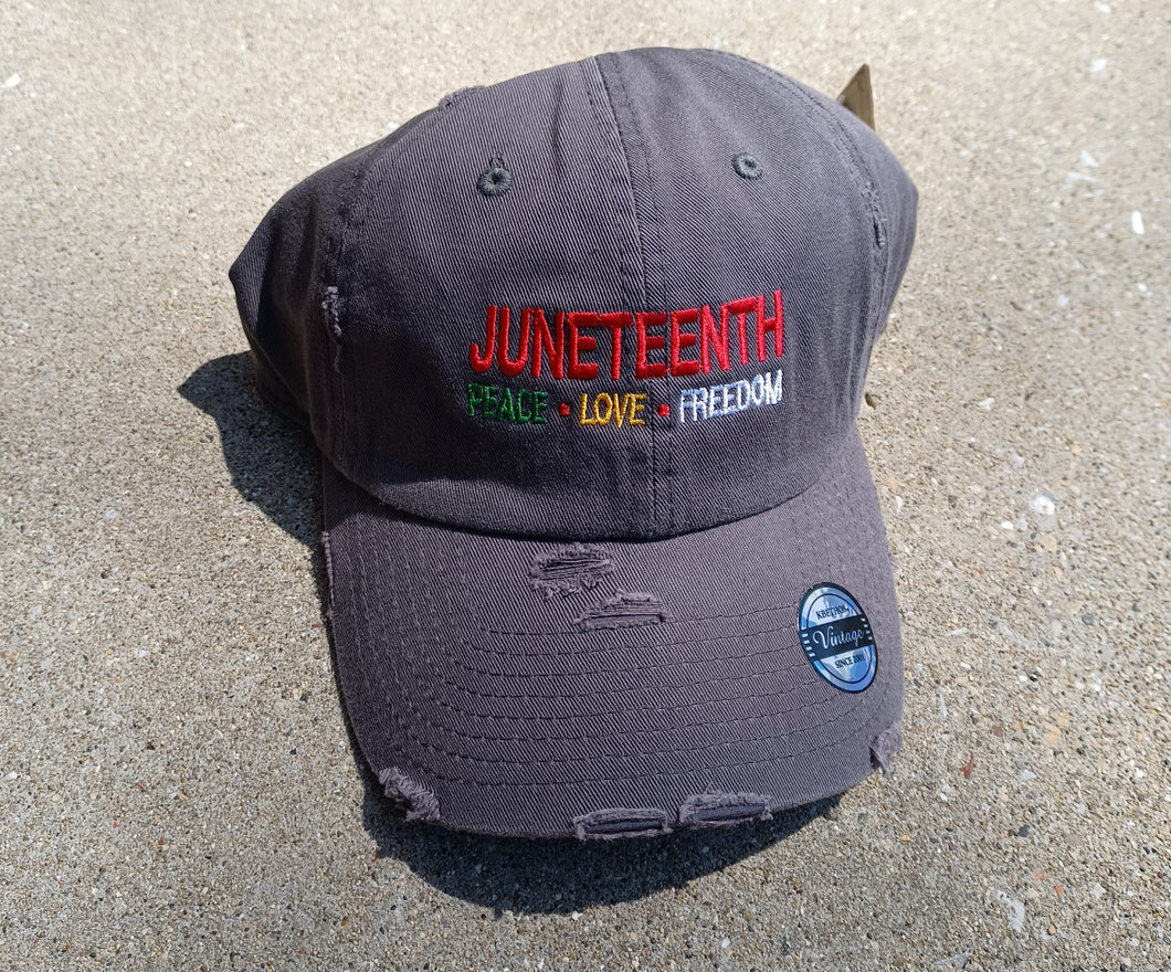 Juneteenth Baseball Cap Free size Kargo Fresh