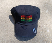 Load image into Gallery viewer, Juneteenth Baseball Cap Free size Kargo Fresh
