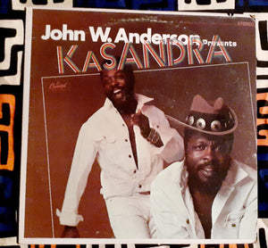 KASANDRA - John W. ANDERSON 33 RPM Lp Kargo Fresh