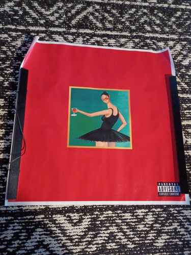 Kanye West My beautiful Dark Twisted Fantasy Poster Kargo Fresh