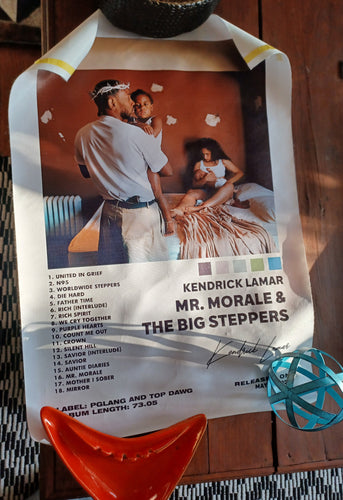 Kendrick Lamar Mr Morale Poster 17x25 Kargo Fresh