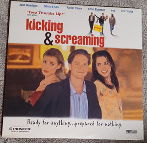 Kicking and screaming Laser Disc Sealed original Kargo Fresh