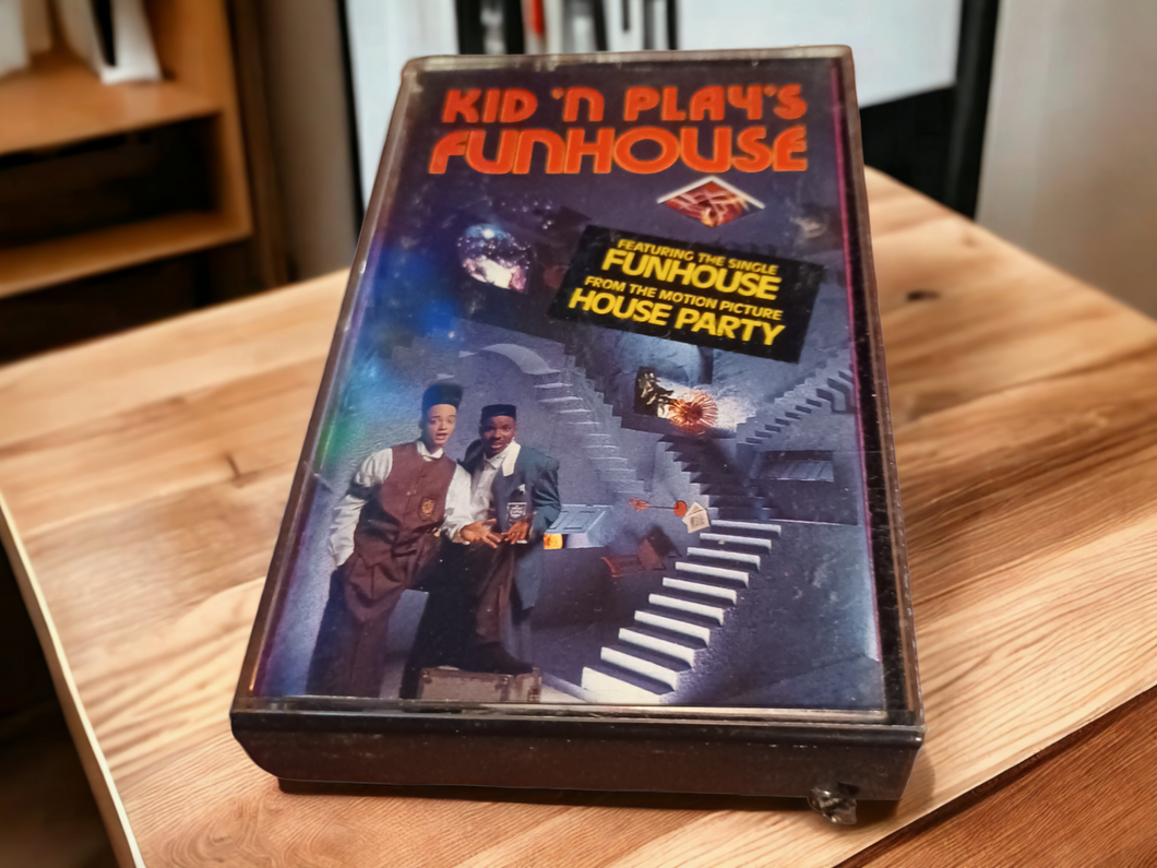 Kid 'N Play's Funhouse CASSETTE 1990 House Party Kargo Fresh