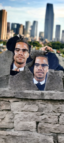 King El Hajj Malik El Shabazz Malcom X Tribute Earrings Kargo Fresh