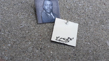 Load image into Gallery viewer, King Marcus Garvey Tribute Wooden Stud Earrings Kargo Fresh
