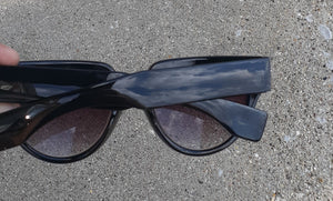 Ladies Oversized black Shades Kargo Fresh