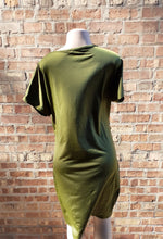 Load image into Gallery viewer, Ladies Plus Size Knit Faux Wrap Dress Size 18w Kargo Fresh

