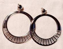 Load image into Gallery viewer, Large Clip On Hoop Earrings silver Kargo Fresh
