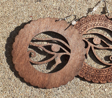 Load image into Gallery viewer, Large Eye of Horus Earrings Kargo Fresh
