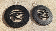 Load image into Gallery viewer, Large Eye of Horus Earrings Kargo Fresh
