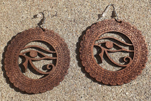 Load image into Gallery viewer, Large Eye of Horus Earrings Kargo Fresh
