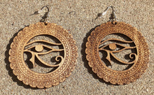 Load image into Gallery viewer, Large Eye of Horus Earrings Kargo Fresh
