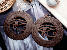 Load image into Gallery viewer, Large Eye of Horus Earrings Kargo Fresh
