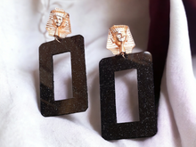 Load image into Gallery viewer, Large Pharoah Acrylic Earrings Kargo Fresh
