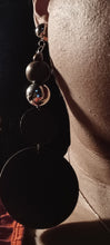 Load image into Gallery viewer, Large handmade boho clip on earrings Kargo Fresh
