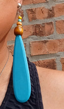 Load image into Gallery viewer, Large handmade boho clip on earrings Kargo Fresh
