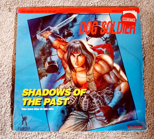 Laser disc Anime Dog Soldier Shadows Of The Past U.S. Manga 1992  Sealed New Kargo Fresh