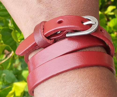 Leather Layering Bracelet Kargo Fresh