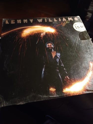 Lenny Williams 'Spark Of Love' LP - og Shrink Wrap. Vg+ Kargo Fresh