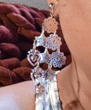 Load image into Gallery viewer, Light boho wind chime clip on earrings Kargo Fresh
