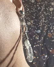 Load image into Gallery viewer, Light handmade charm hoop clip on earrings Kargo Fresh
