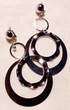 Load image into Gallery viewer, Light silver metal Multi Hoop Clip On Earrings Kargo Fresh
