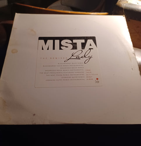 MISTA -Lady The remixes promo vinyl 1996 Kargo Fresh