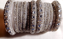 Load image into Gallery viewer, Made in India rhinestone bangle set Kargo Fresh
