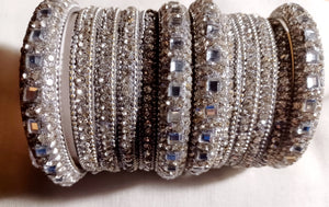 Made in India rhinestone bangle set Kargo Fresh