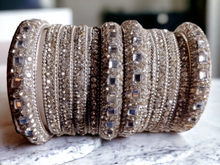 Load image into Gallery viewer, Made in India rhinestone bangle set Kargo Fresh
