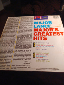 Major Lance Greatest Hits Vinyl Kargo Fresh