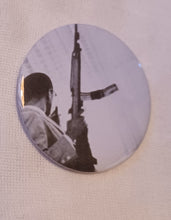Load image into Gallery viewer, Malcolm X  Statement Pin Kargo Fresh
