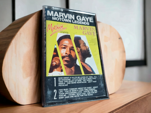 Marvin Gaye Motown Legends Cassette 1985 Kargo Fresh