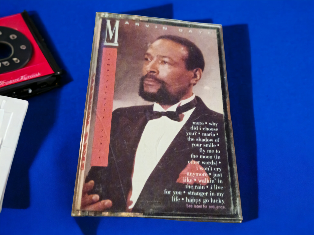 Marvin Gaye Romantically Yours 1985 cassette Rare Kargo Fresh