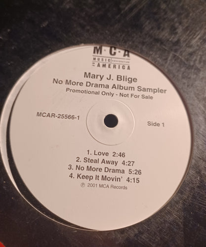 Mary J Blige No More Drama Album Sampler Kargo Fresh