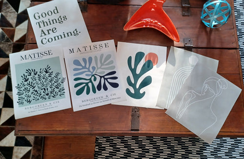 Matisse abstract modern wall art set Kargo Fresh