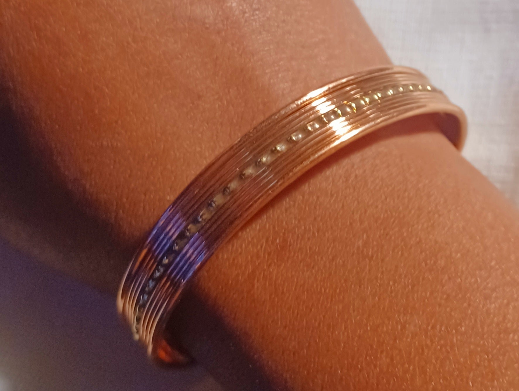 Mens African Copper Bracelet Kargo Fresh