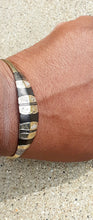 Load image into Gallery viewer, Mens Antique African Tuareg Tribal Brass Bracelet Kargo Fresh
