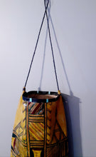 Load image into Gallery viewer, Mens Antique Handpainted Leather Tuareg Travel Bag Kargo Fresh
