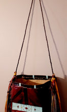 Load image into Gallery viewer, Mens Antique Handpainted Leather Tuareg Travel Bag Kargo Fresh
