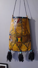 Load image into Gallery viewer, Mens Antique Handpainted Leather Tuareg Travel Bag Kargo Fresh
