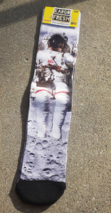 Mens Astronaut Design Personality Socks Kargo Fresh