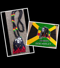 Load image into Gallery viewer, Mens Bob Marley bandana and Necklace Set New Kargo Fresh
