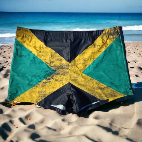 Mens Jamaica Flag swim trucks 2xl Kargo Fresh