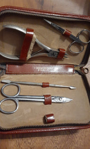 Mens Vintage 1960's Era La Cross Manicure Set Kargo Fresh