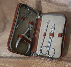 Mens Vintage 1960's Era La Cross Manicure Set Kargo Fresh