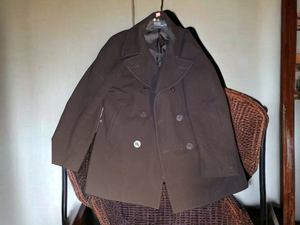 Mens Vintage 90s Ralph Lauren Pea Coat XL Kargo Fresh