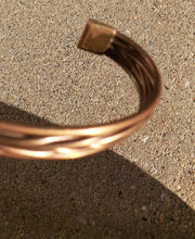 Load image into Gallery viewer, Mens Vintage African Copper and Brass Bracelet Kargo Fresh
