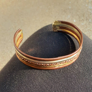 Mens Vintage African Copper and Brass Bracelet Kargo Fresh