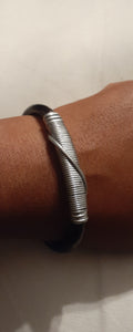 Mens Vintage African Steel Bangle Kargo Fresh